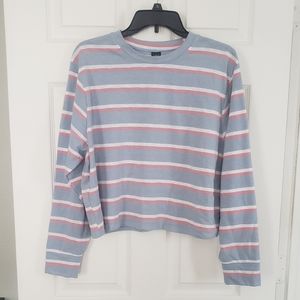 Wild Fable Striped Crop Top